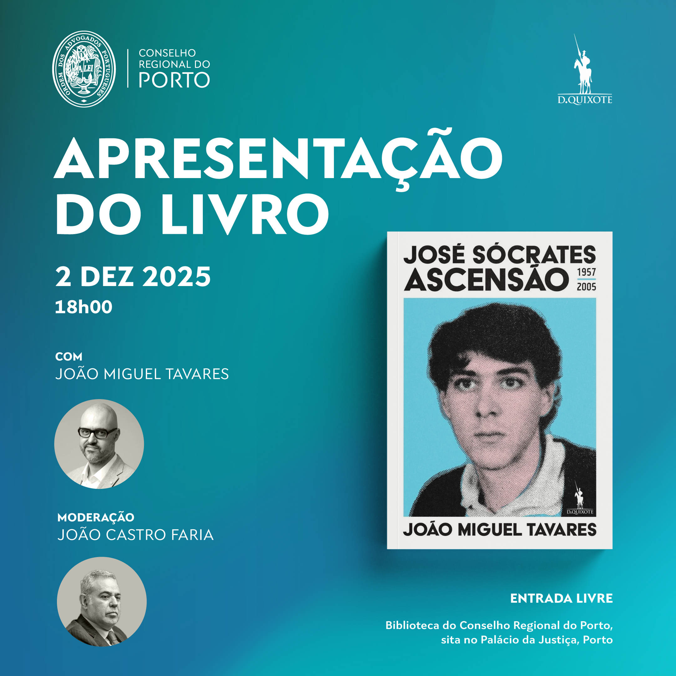 Apresentação do livro: 'José Sócrates - Ascensão'